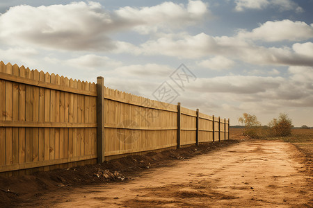 木制围栏图片