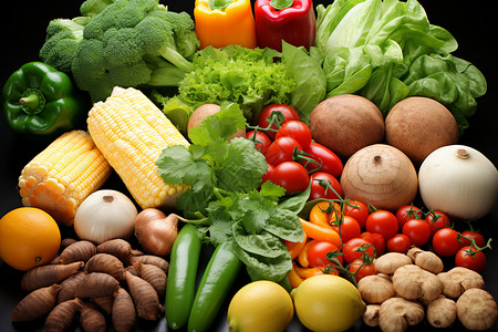 营养的新鲜蔬菜图片