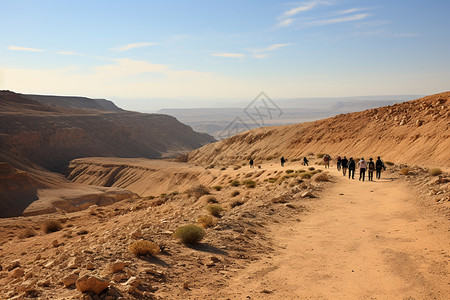 著名的砂岩地区沙漠景观高清图片