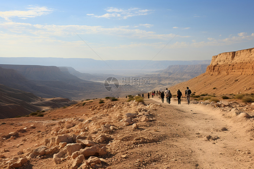 旅游探险的砂岩地区沙漠景观图片