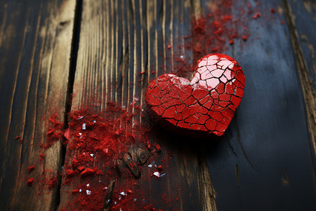 破碎的爱情爱情概念破碎的心背景