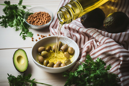 健康营养的橄榄图片