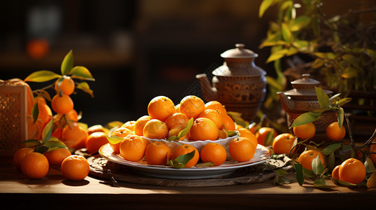 健康的水果橘子图片