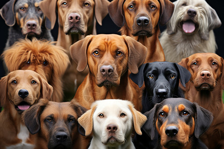 各类品种的宠物狗狗图片