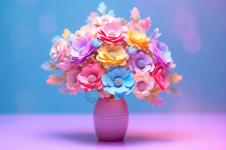 创意3D的花朵图片