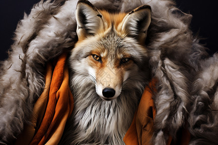 狐狸皮毛服饰图片