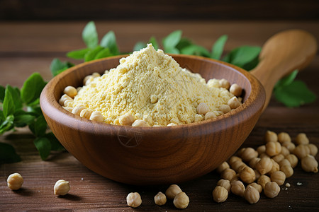 健康饮食的豆粉图片