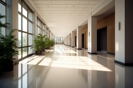 大厅走廊背景背景图片