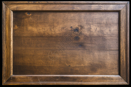 古典简约边框古典木质相框背景