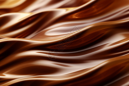 液体巧克力巧克力河的纹路背景