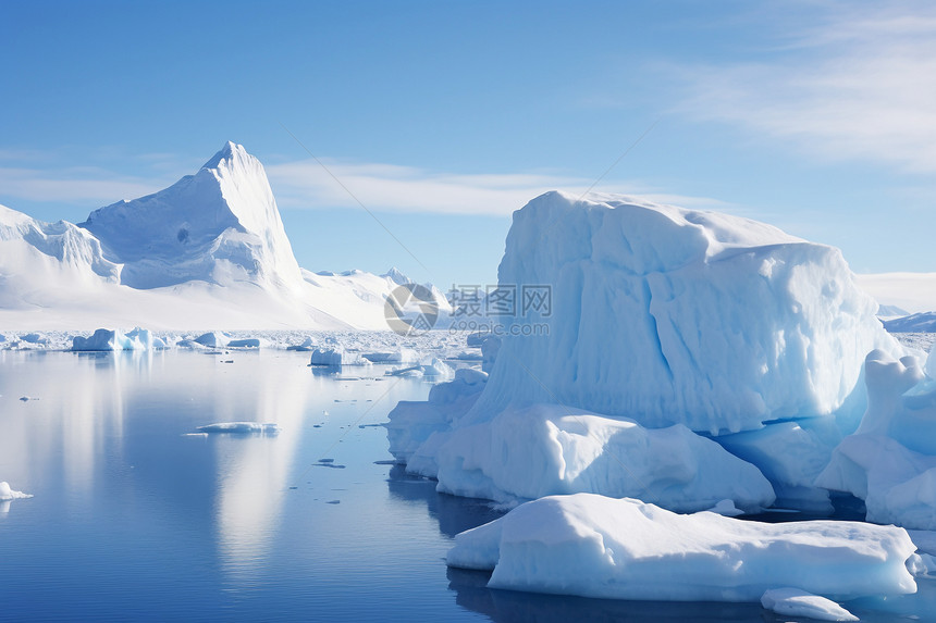 冰山奇景图片