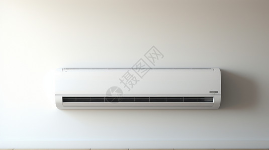 壁挂式空调室内简约的挂式空调背景