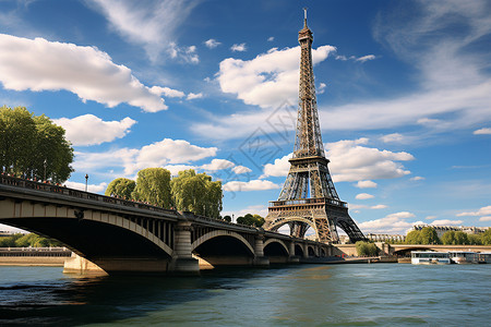 巴黎的城市风光图片