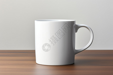 纯色的茶杯背景图片