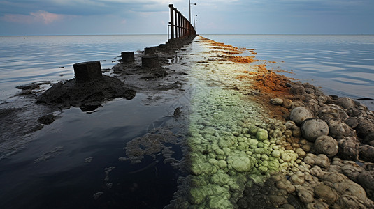 海核污水排放高清图片