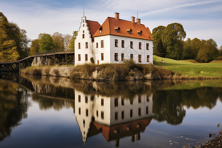 中世纪的欧式城堡建筑图片
