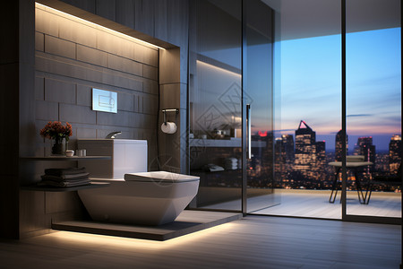 现代卫浴的融合图片