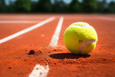 活动场地上的网球背景图片