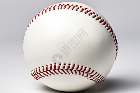 白色皮革棒球背景图片