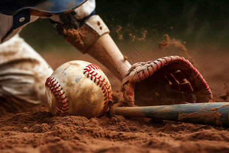 体育竞赛的棒球比赛背景图片