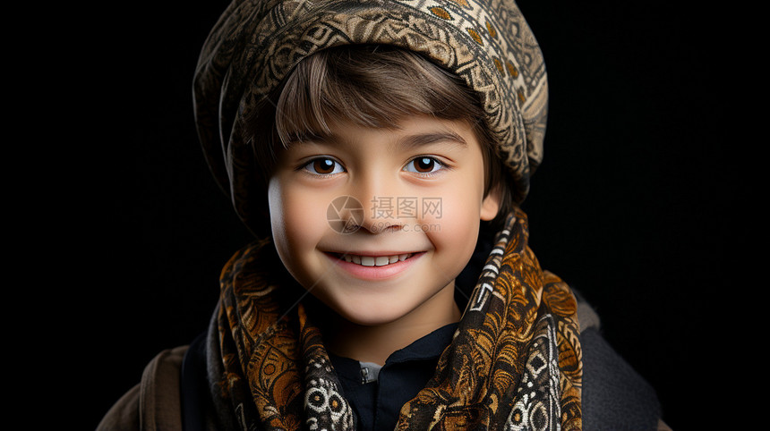 可爱的新疆小孩图片