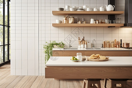 橱柜设计素材豪华的厨房设计背景
