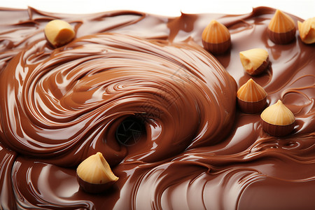 丝滑的食物巧克力图片