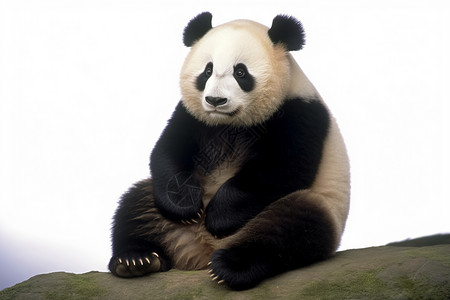 动物园的熊猫高清图片