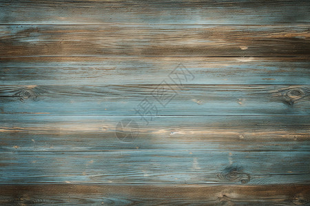 蓝色木板纹理蓝色的木墙背景