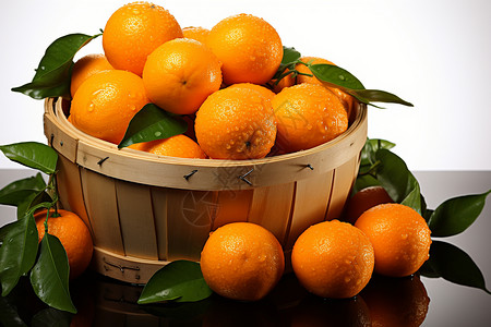 甜美可口的橙子图片