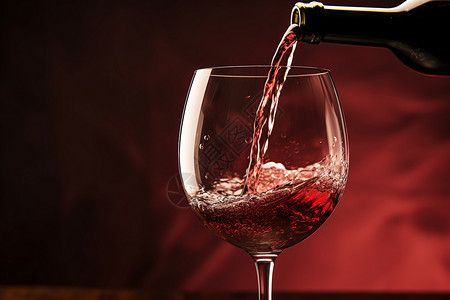勃艮第葡萄酒优雅的葡萄酒背景
