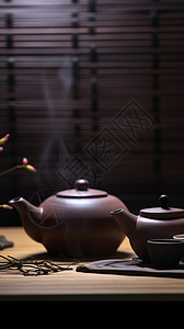 精美的亚洲茶具图片