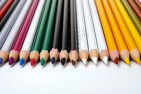 艺术创作的彩色铅笔图片