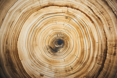 树桩上的木纹高清图片