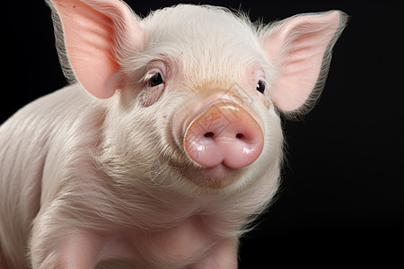 粉色的小猪背景图片