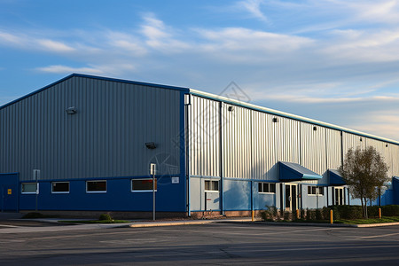 工业仓库背景图片
