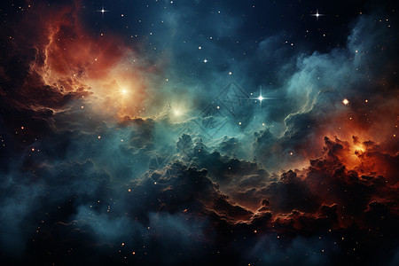 宇宙星河背景图片