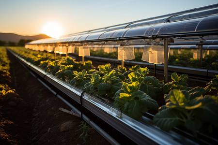 太阳能农业图片