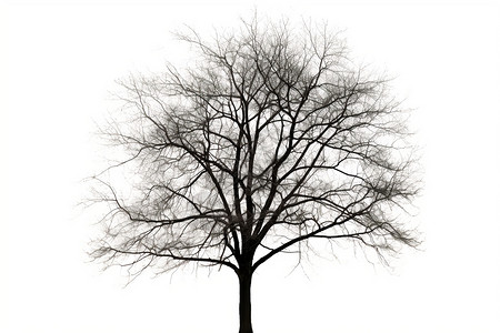 孤独的树木图片