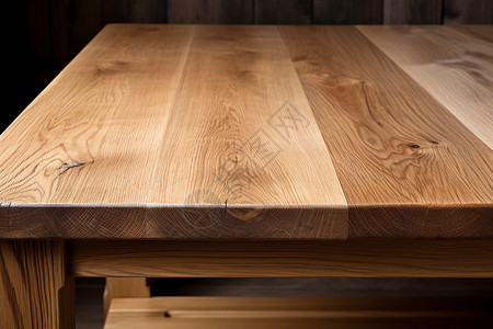 原木的桌子图片