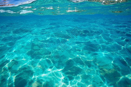 海底波纹素材清澈海底的水波纹背景