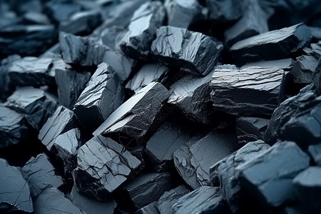 天然的煤炭资源背景图片