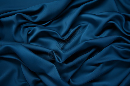 蓝色织物背景图片