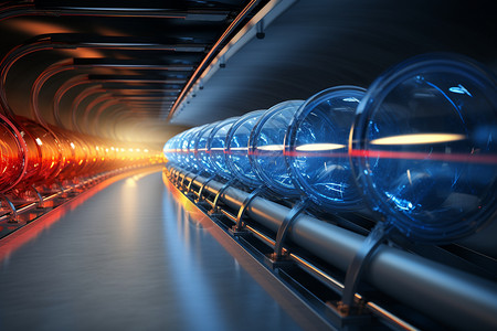 科技管道超长隧道设计图片