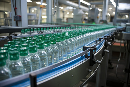 水瓶工厂背景图片