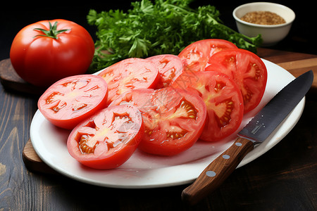 营养饮食的番茄图片