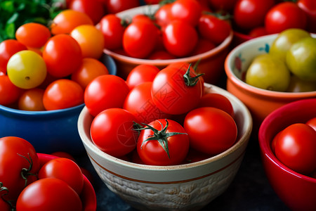 鲜美的番茄水果图片