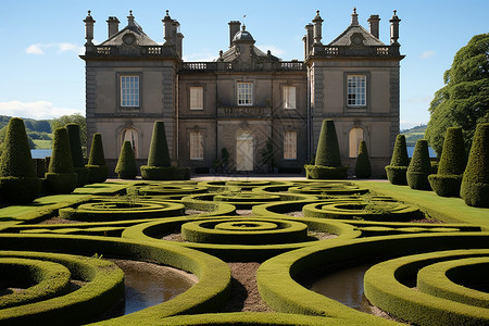 苏格兰公爵府的花园图片
