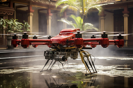 飞行装置未来智能化无人机设计图片