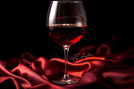 浪漫的红酒图片